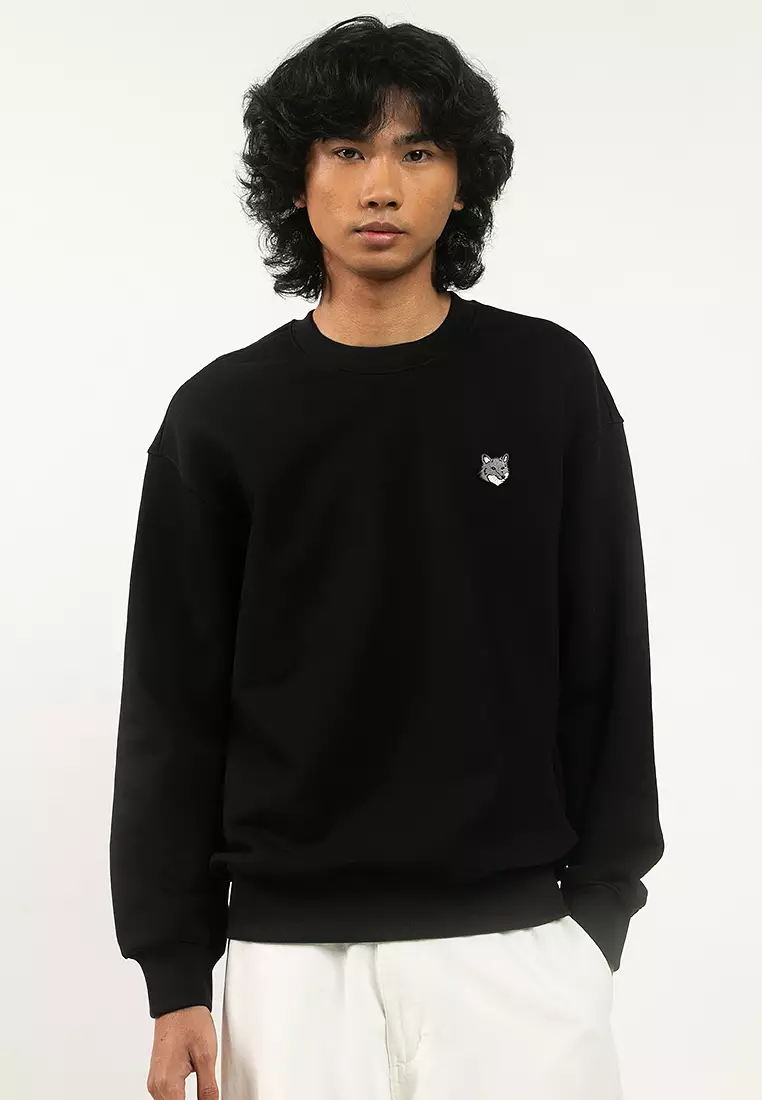 Buy Maison Kitsune Fox Head Comfort Sweatshirt 2026 Online | ZALORA