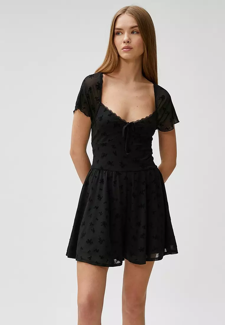 H&m shop lace jumpsuit