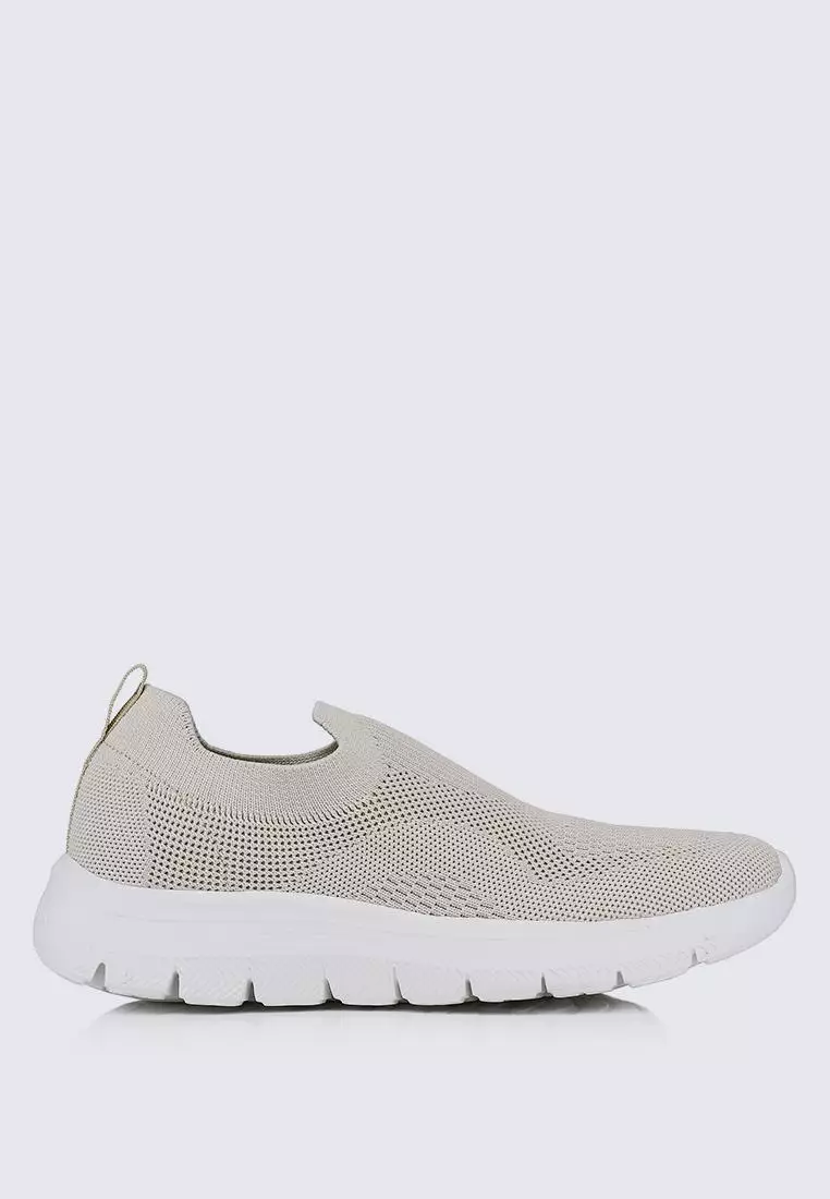 Discount on My Ballerine  shoes - SKU: My Ballerine WalkEase Comfy Sneakers In Beige