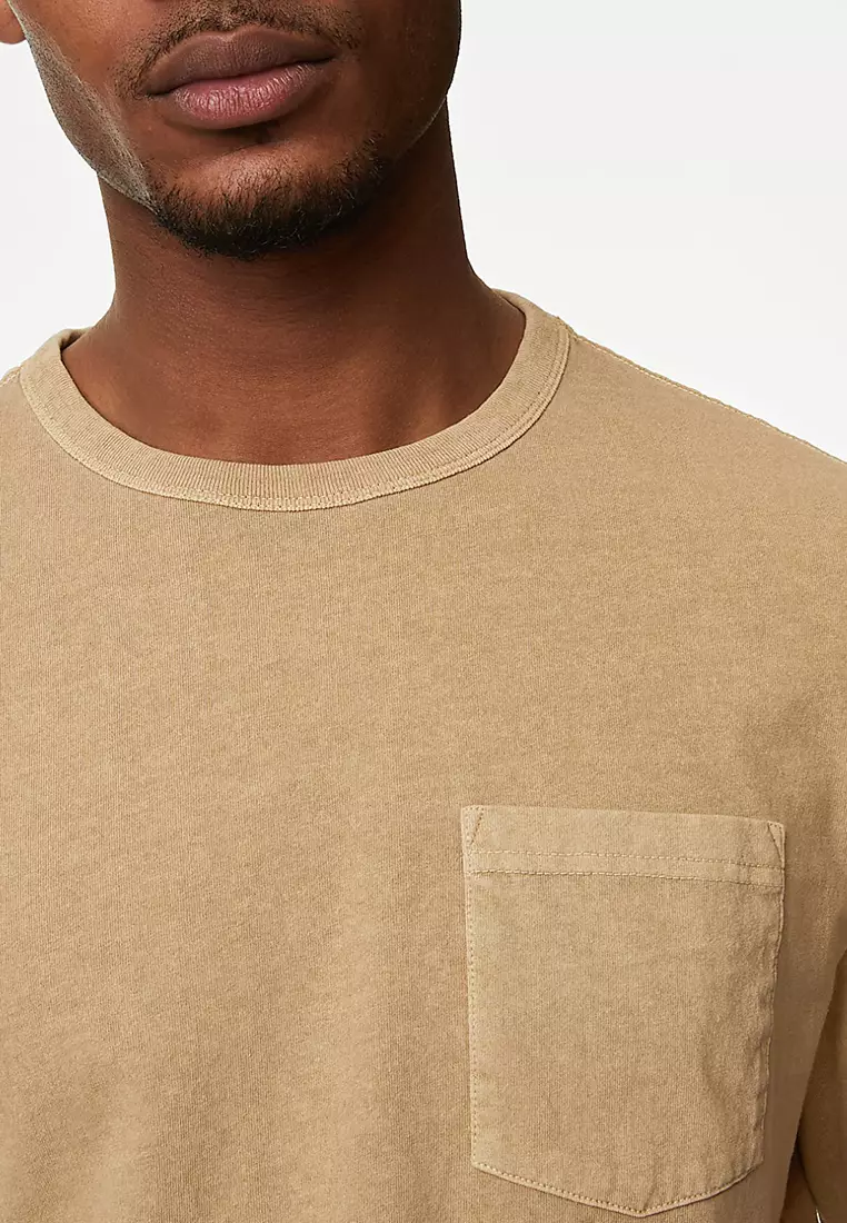 Relaxed Fit Pure Cotton T-Shirt