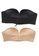 Love Knot black and beige [2 Packs] Strapless Push Up Bra with Drawstring and Detachable Shoulder and Back Straps Bra (Beige and Black) C0E07USAE5DF39GS_2