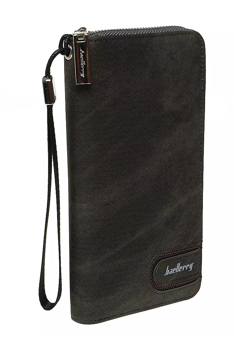 Long Wallet Dompet Panjang Pria Wanita Simple Design Material Kulit Leather ORIGINAL