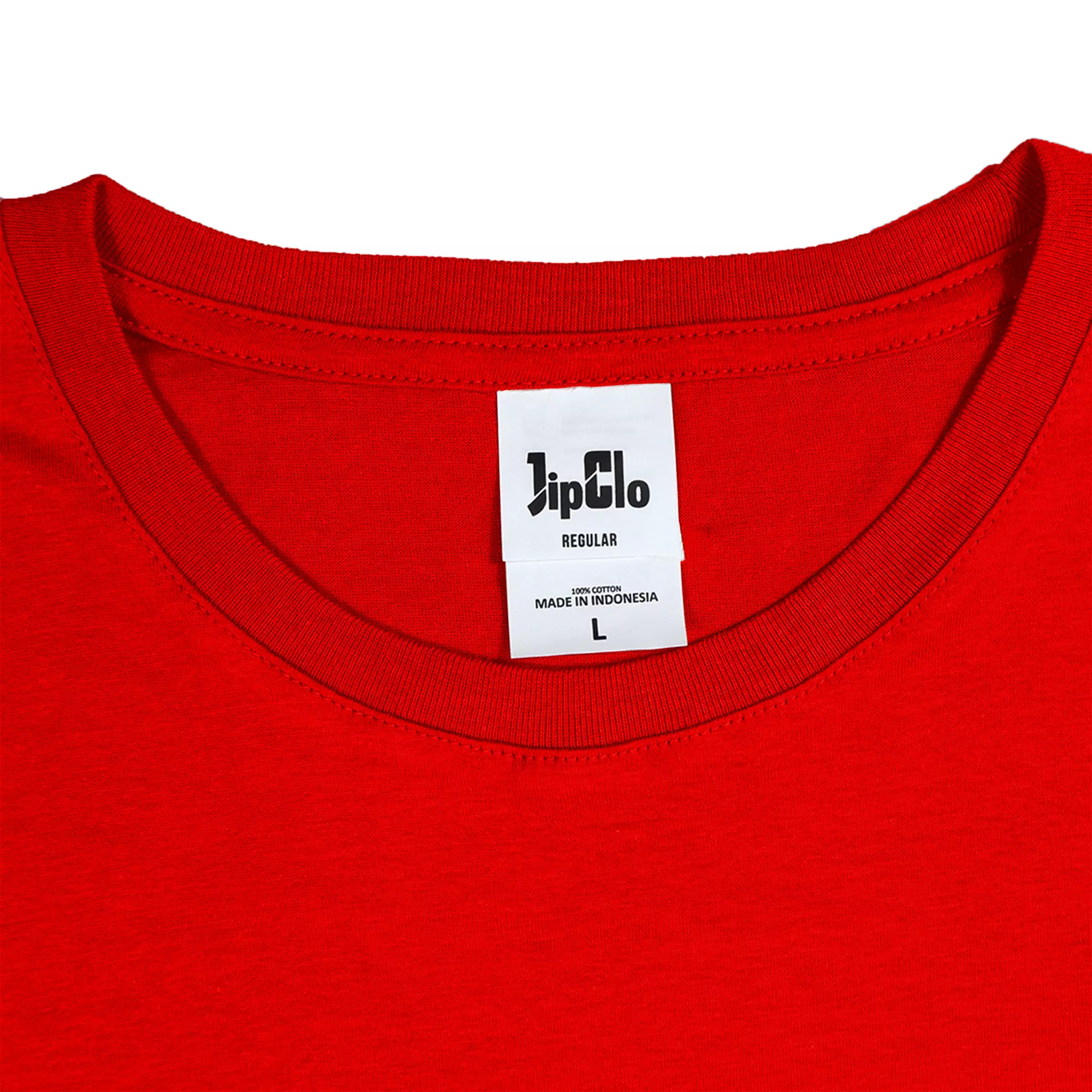 Jual Jipclo Jipclo Kaos Polos Basic O Neck T Shirt Cotton S Merah