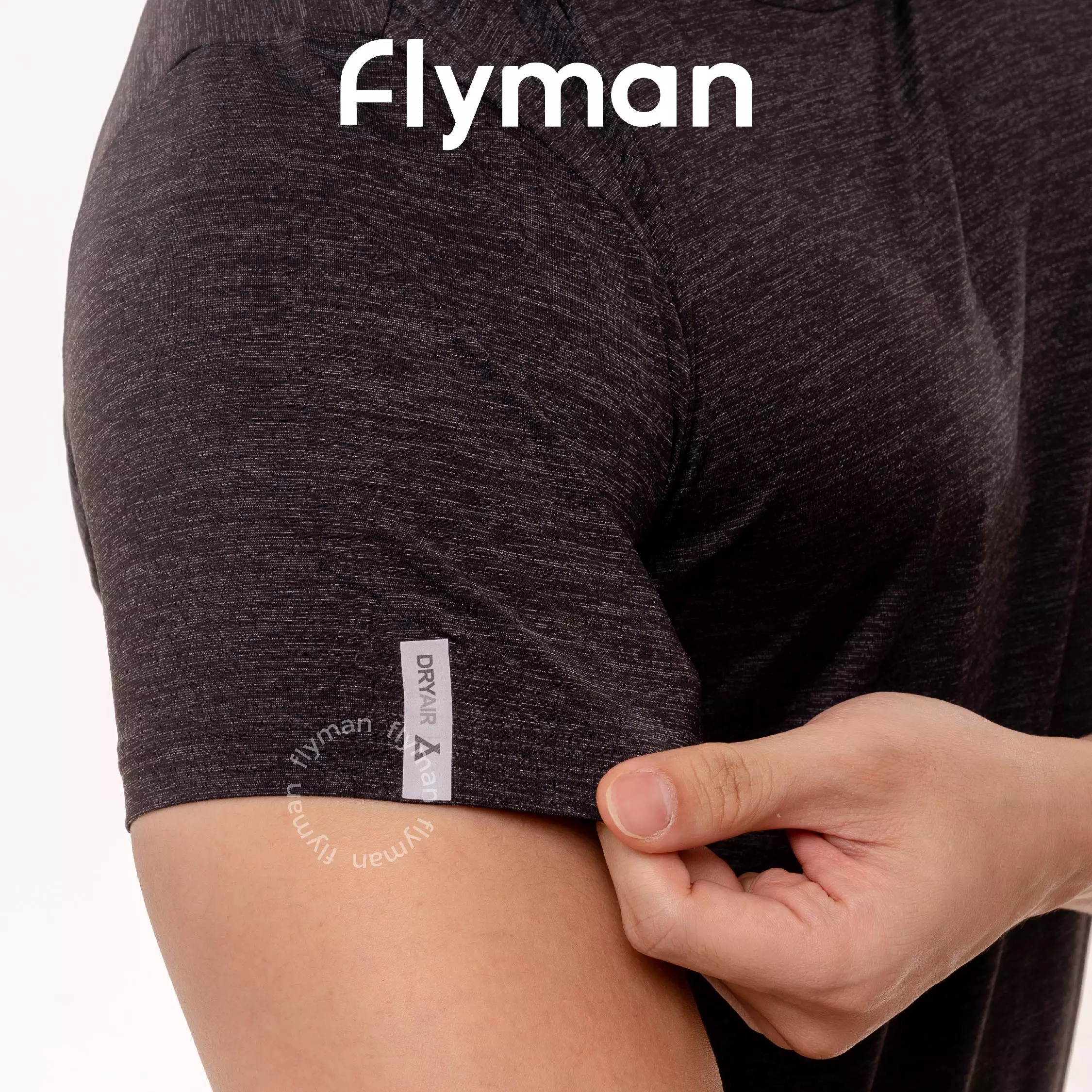 Flyman Active T-Shirt 1 pcs FMA 3484 - Charcoal