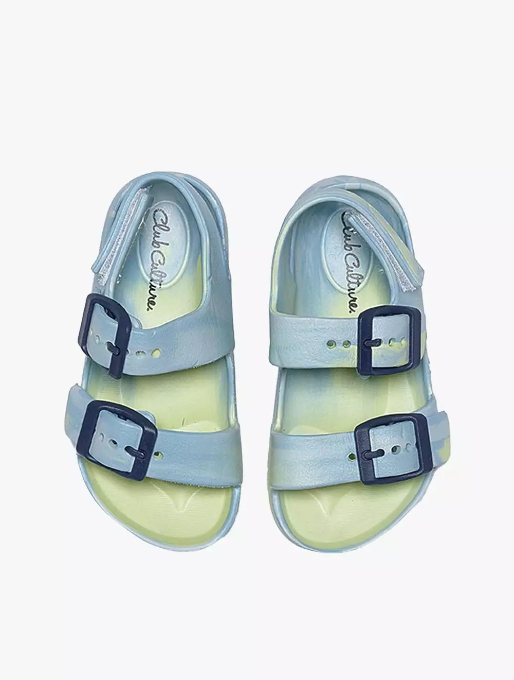 Payless Club Culture Childrens Achava Tod Sandals - Light Blue_06