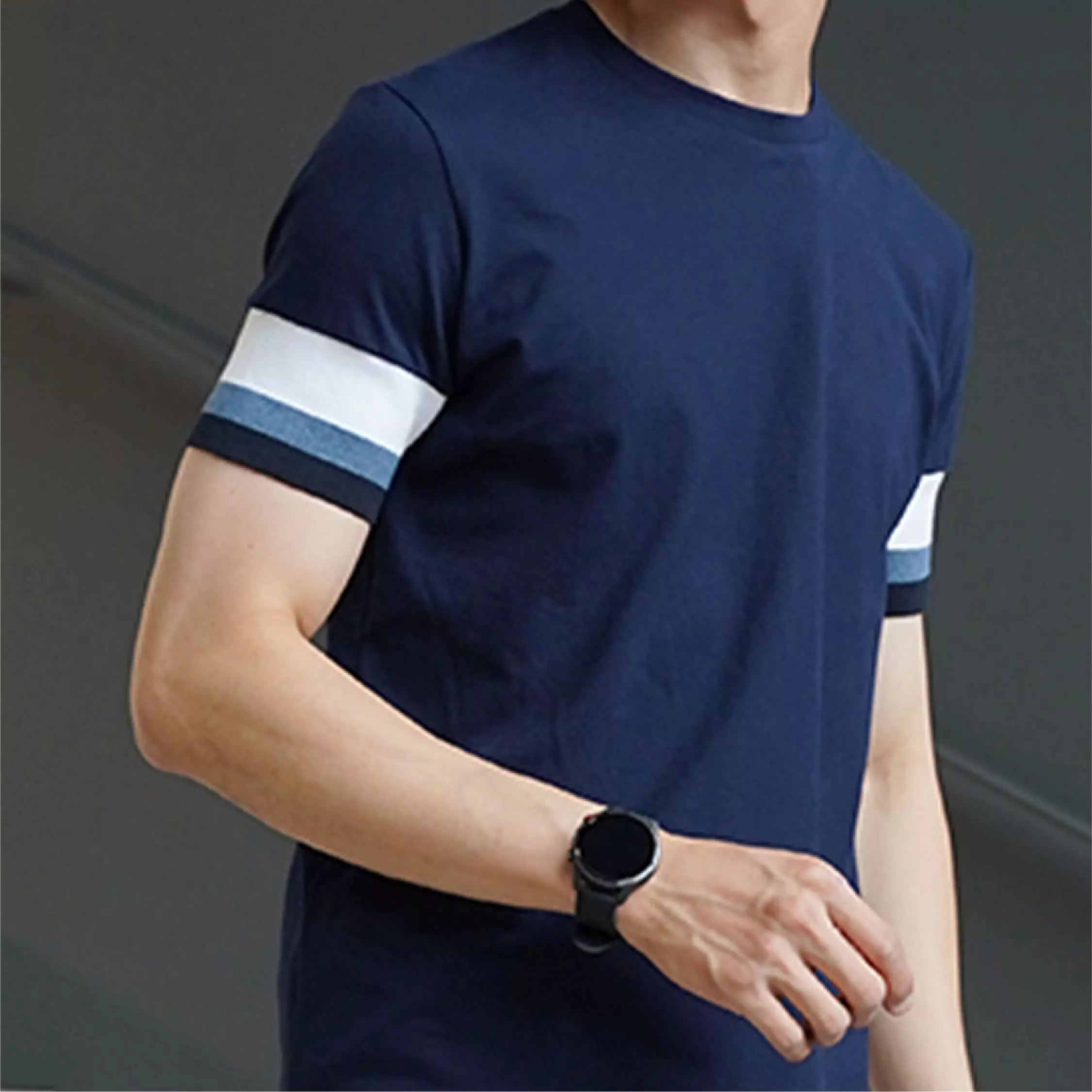 Kale Dios Navy / Tshirt Pria Premium Cotton  Lengan Pendek