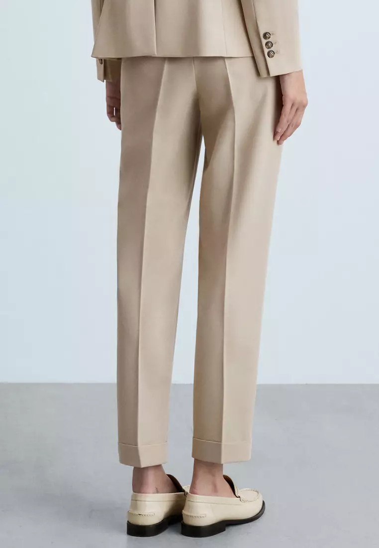 Straight Suit Trousers