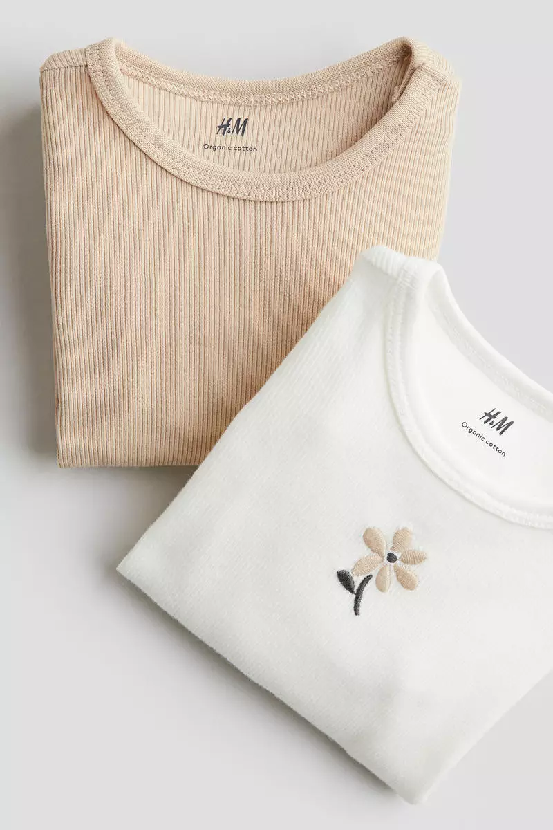 2-pack long-sleeved bodysuits