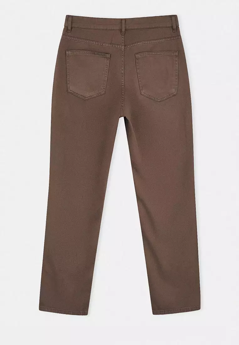 Straight Cut Denim Jeans
