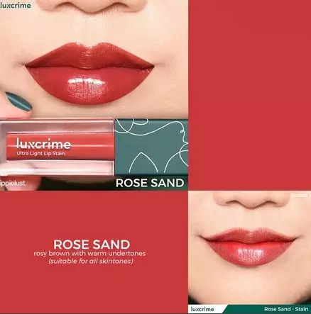 Luxcrime Ultra Light Lip Stain in Rose Sand