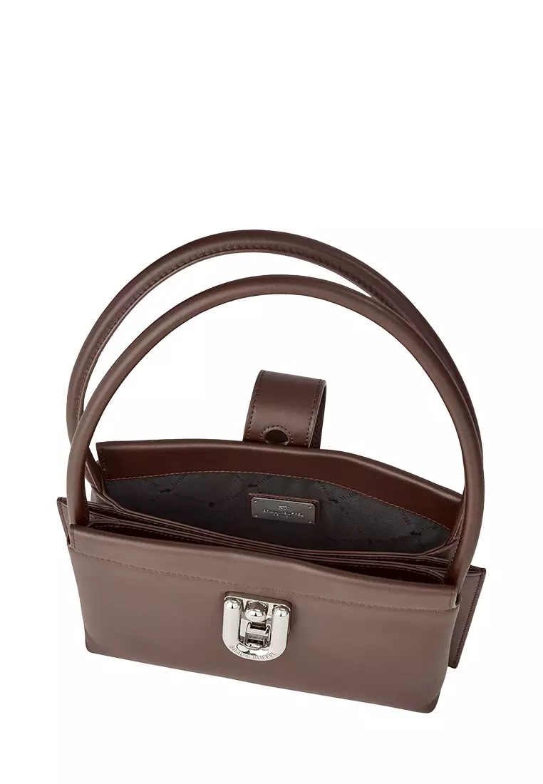 Braun Buffel Crepe Small Shoulder Bag