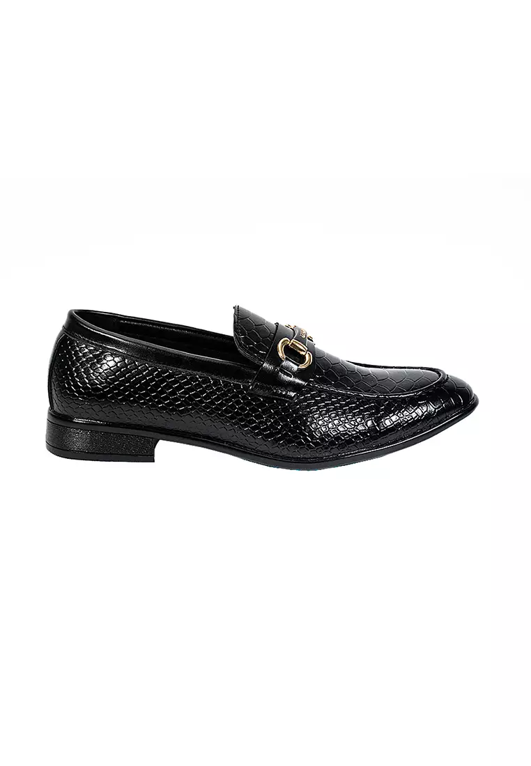 Discount on Mario D' boro Runway  shoes - SKU: Men's Formal Slip On Shoes MY 25842 Black C64