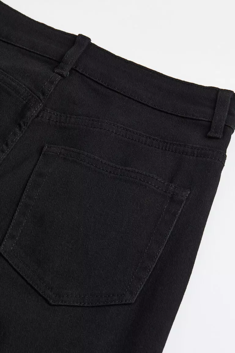 Clara HW wide leg twill