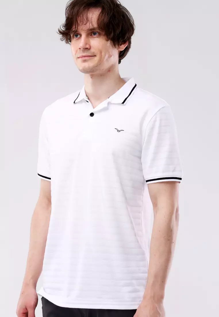 Collared Shirt Jacquard