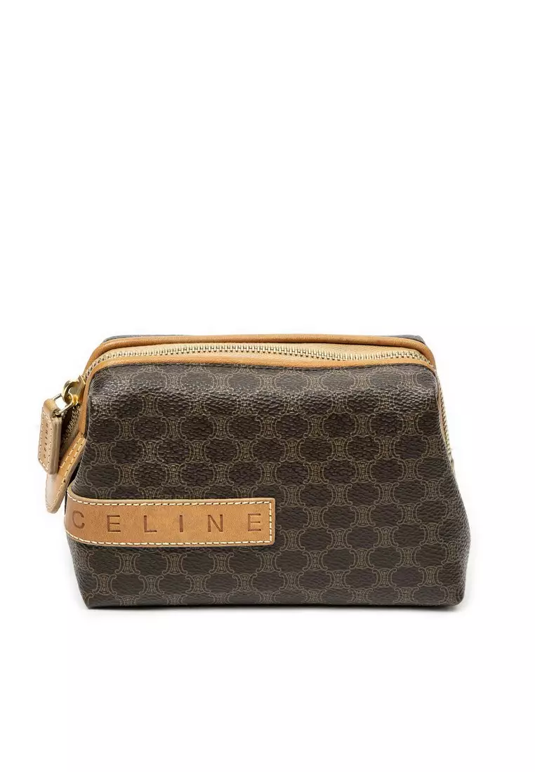 Buy CELINE Pre-Loved Mini Frame Cosmetic Pouch 2026 Online | ZALORA