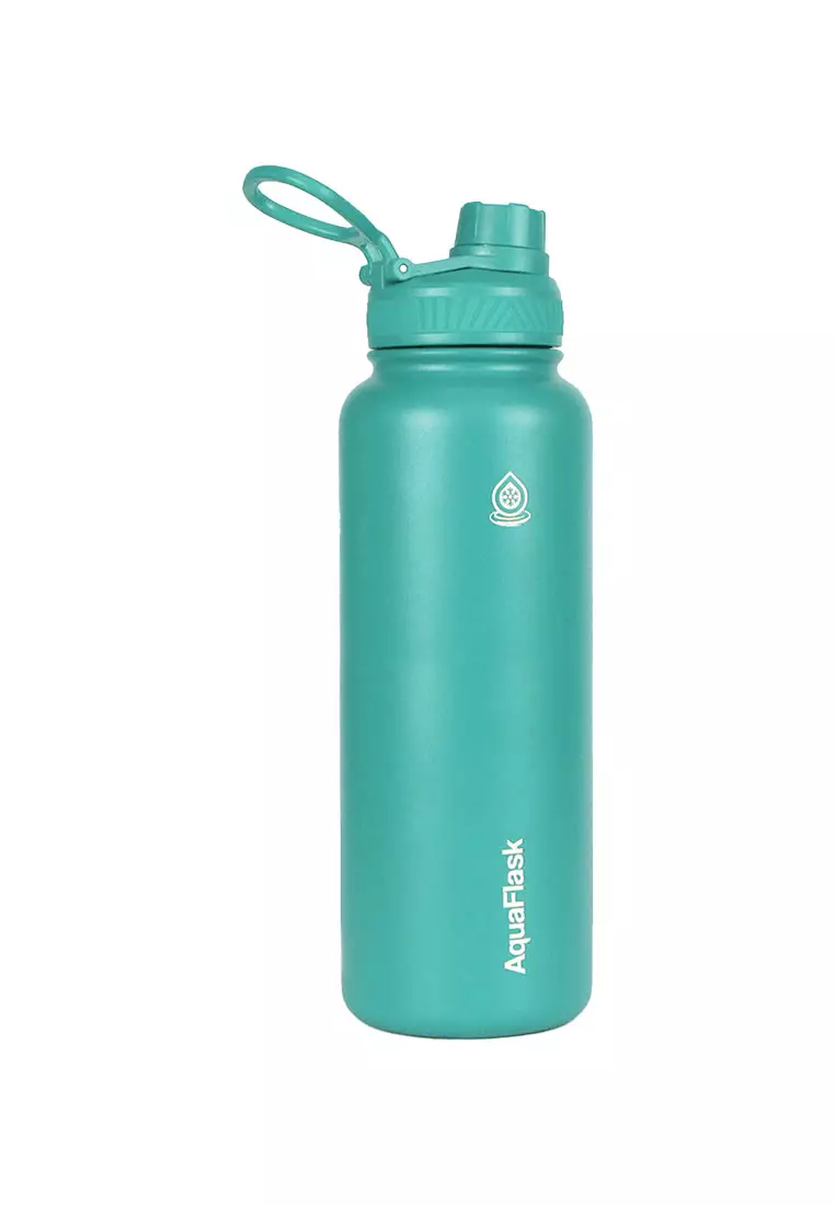 40oz Wide Mouth Water Bottle Turquoise Blue