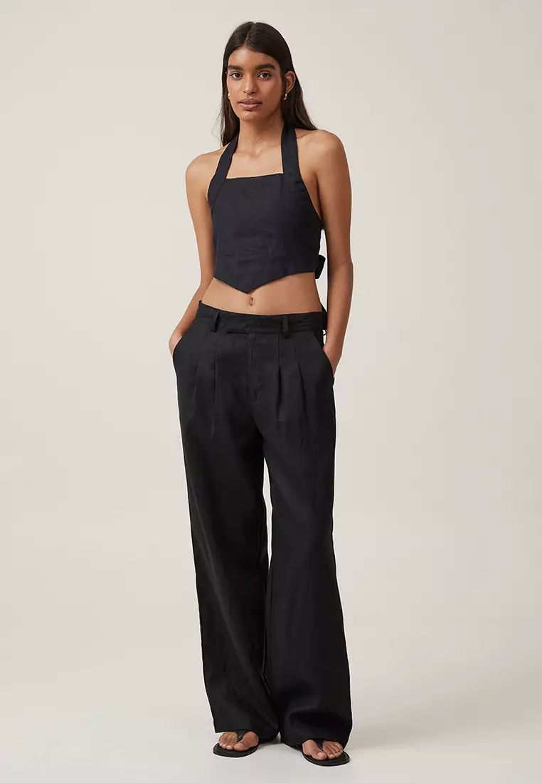 Frankie Linen Slouchy Pants