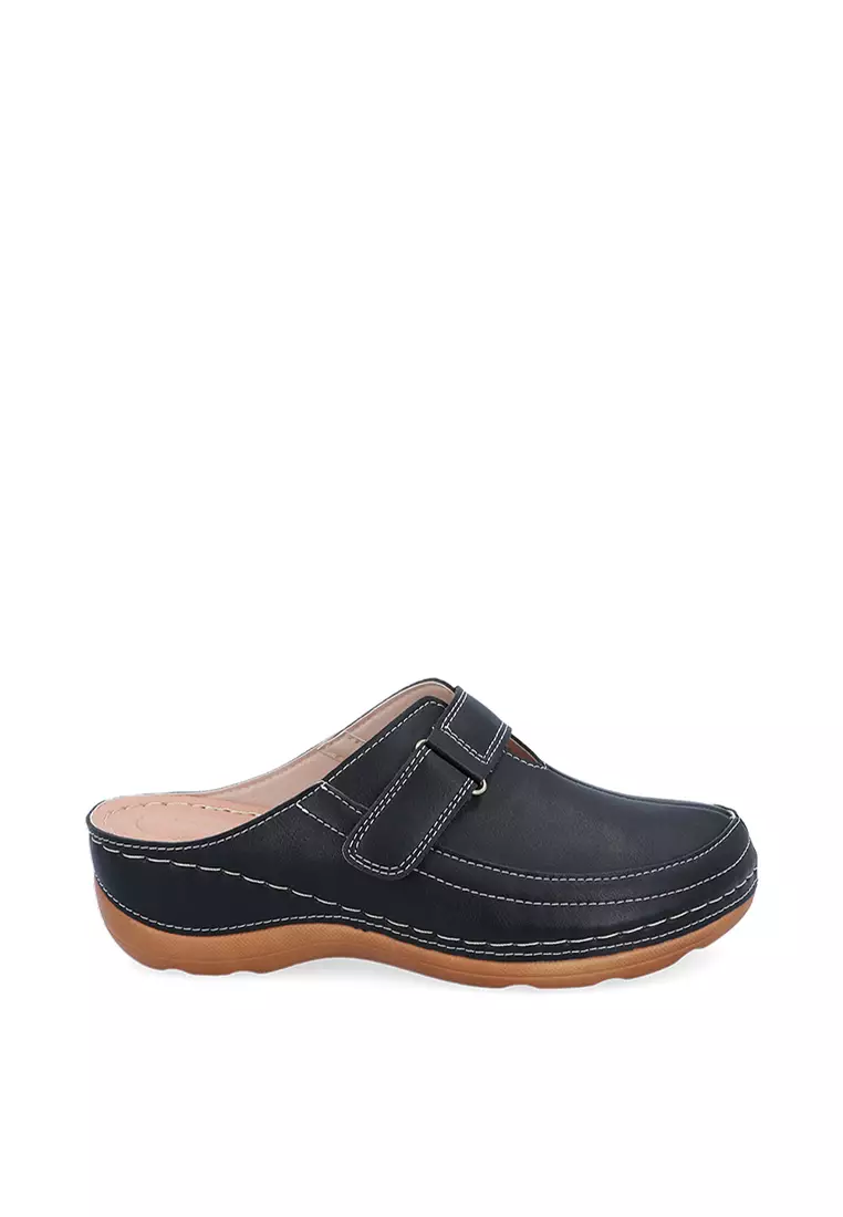 Discount on Carlo Rino  shoes - SKU: Black Liraz Mules