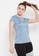 Clovia grey Clovia Comfort-Fit Active T-shirt in Grey FF626AA3915109GS_5