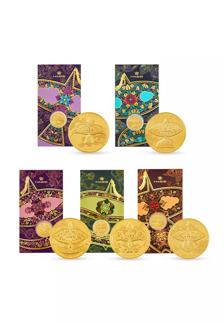 Buy HABIB HABIB Wau Collection Set | 999.9 Gold Wafer (1.00g) 2026 ...