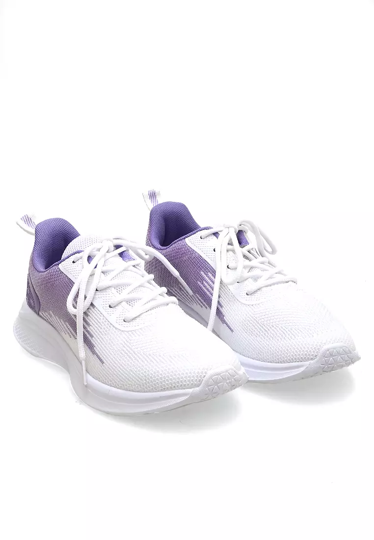 Sepatu Sport Wanita Joging Sneakers Premium High Quality - Purple 7799