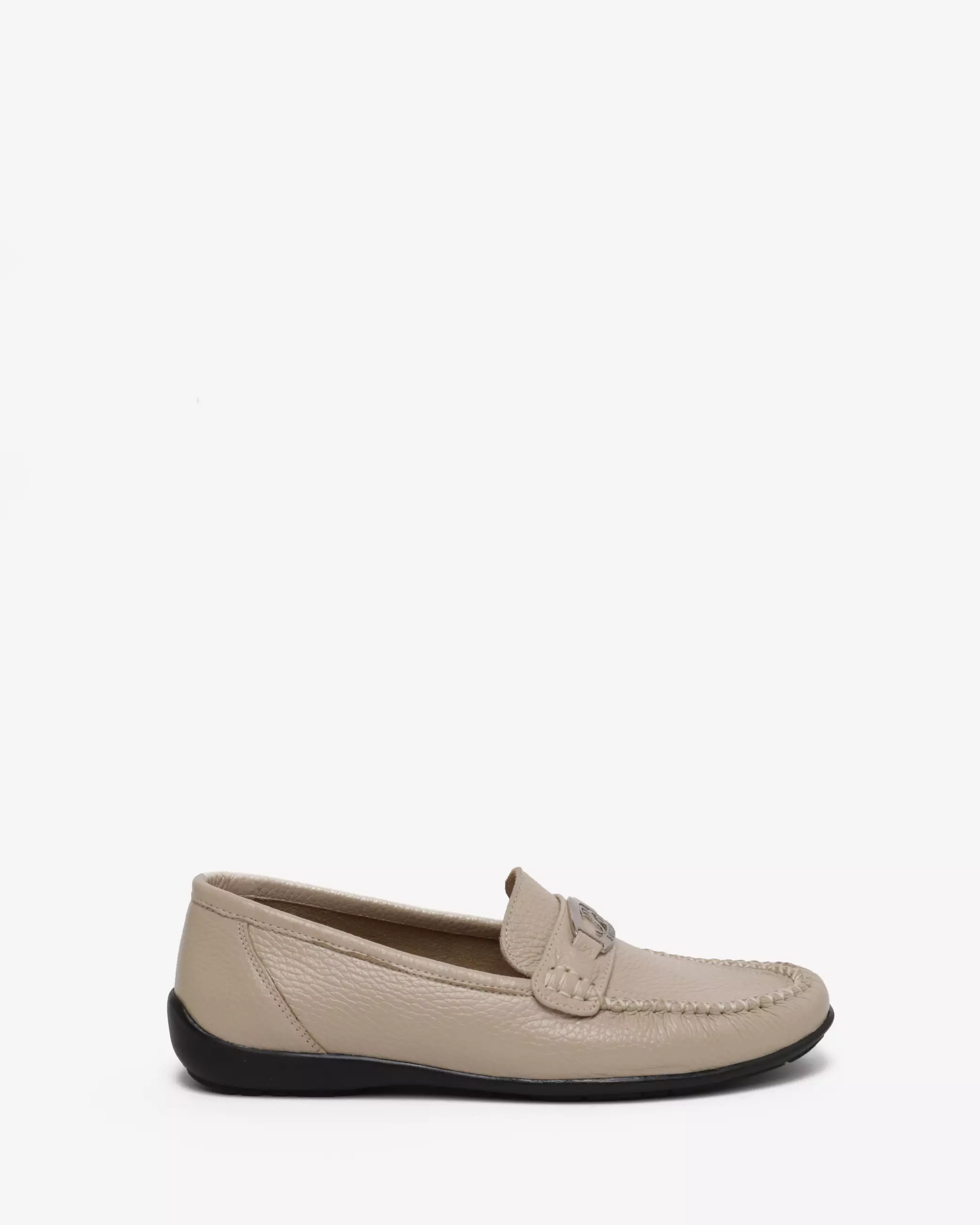 Buccheri Penny Slip On Woman Cream