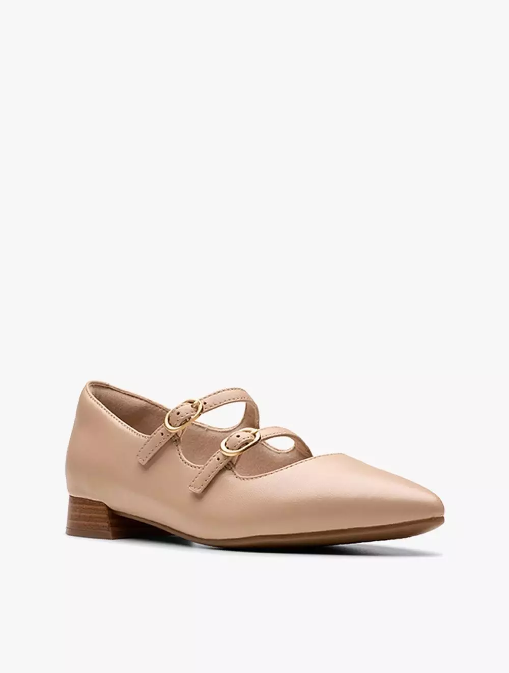 Clarks Natalyn Lane Beige Leather