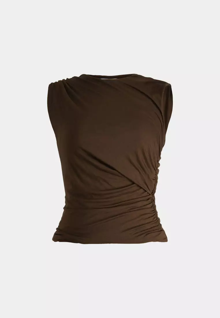 Mia Ruched Jersey Top