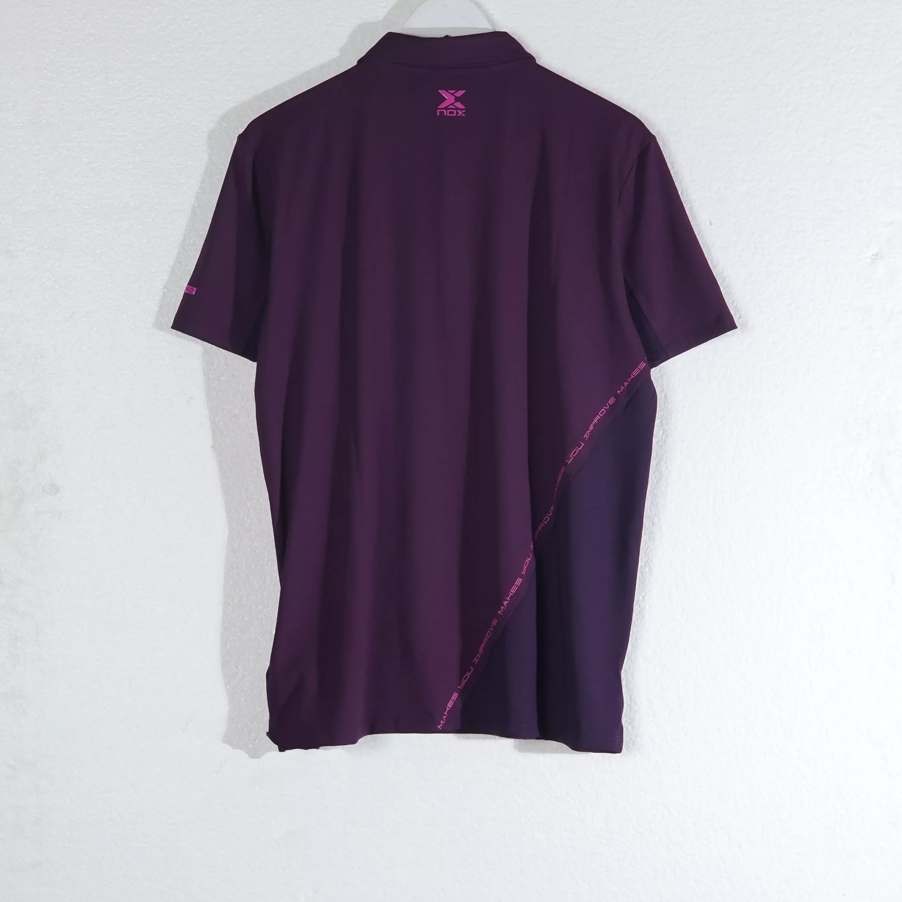 Polo NOX PRO DEEP PURPLE 2026 PADEL POLO 100% ORIGINAL