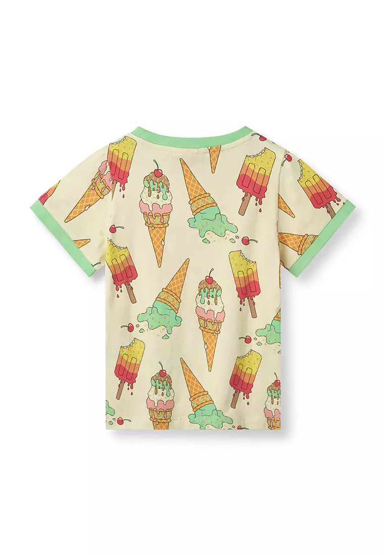 T-shirt with ice cream