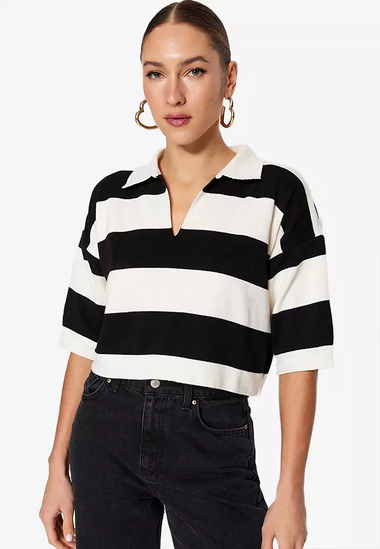 White polo new arrivals sweater womens