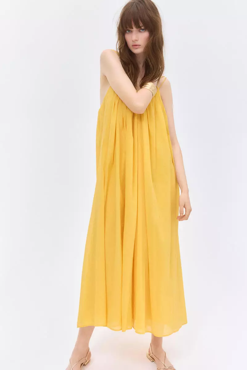 A-line maxi dress