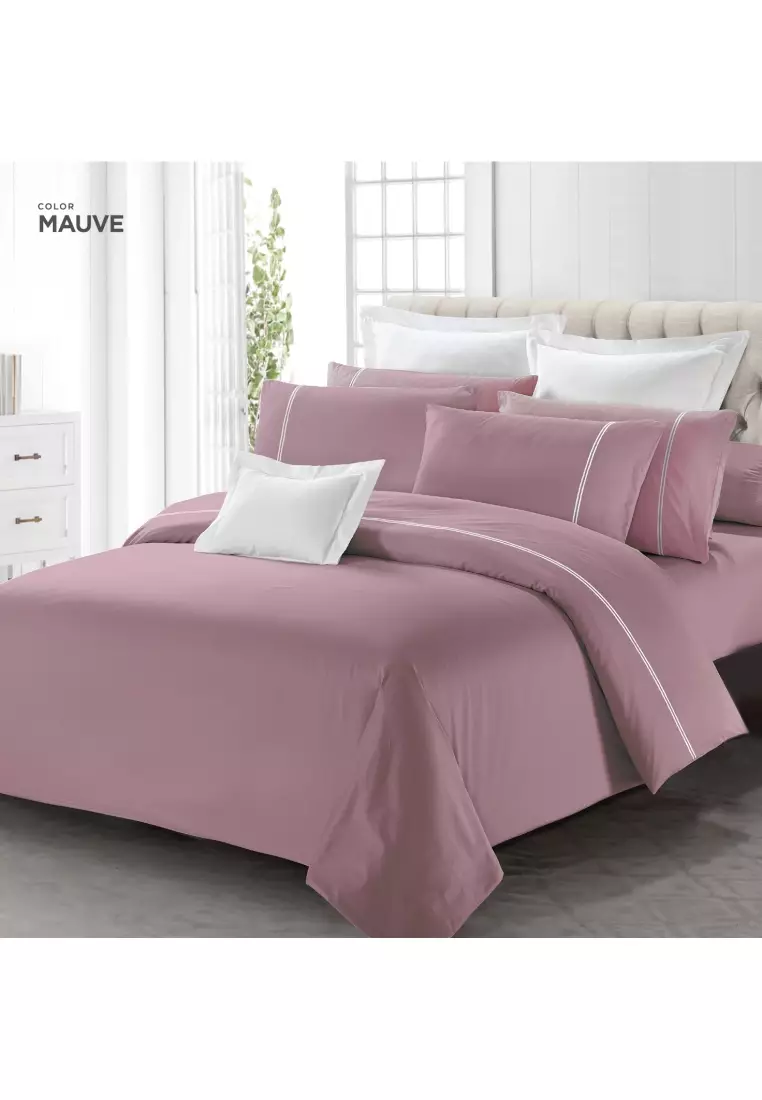 Mauve hotsell pillow cases