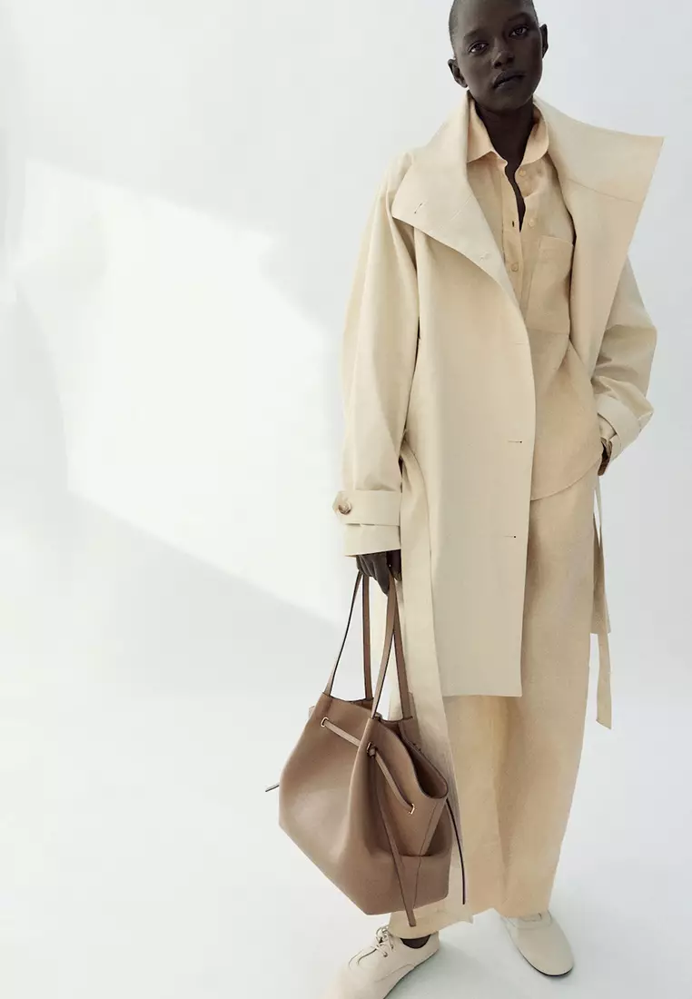 Straight Linen Trousers