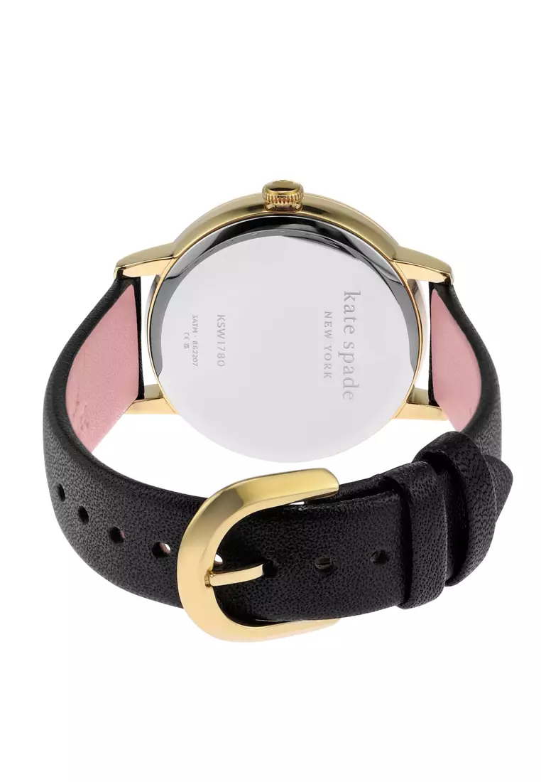 Buy Kate Spade Kate Spade Female's Metro black Leather Watch