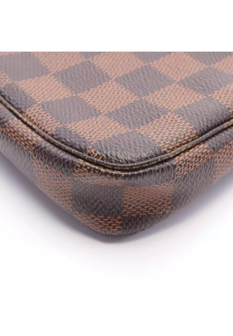 Louis Vuitton Pochette Accessories Damier Ebene Bag - I Love Handbags