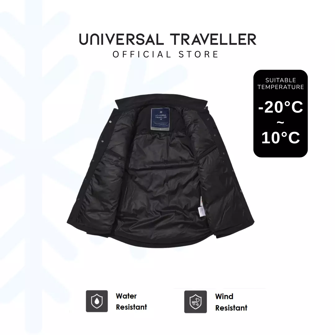 Universal Traveller UNIQUE FUSION SHIRT DOWN JACKET DJ24030