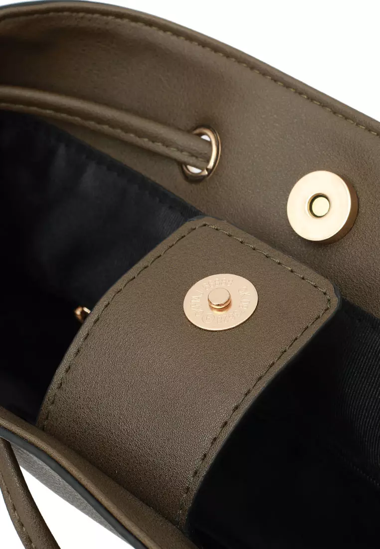 Women's Bucket Bag / Shoulder Bag / Sling Bag / Crossbody Bag (Tas Ember Wanita / Tas Bahu Wanita / Tas Selempang Wanita )-  Hijau