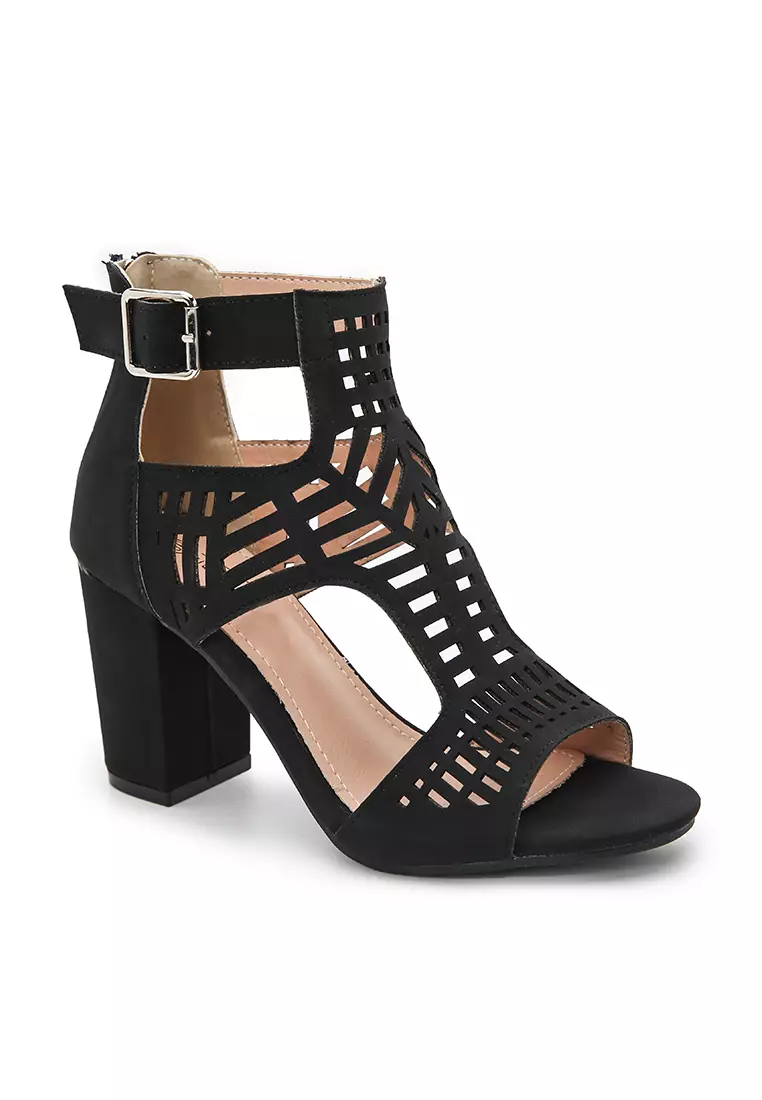 8CM Hollow Strap High Heel Sandals WTY1719-5