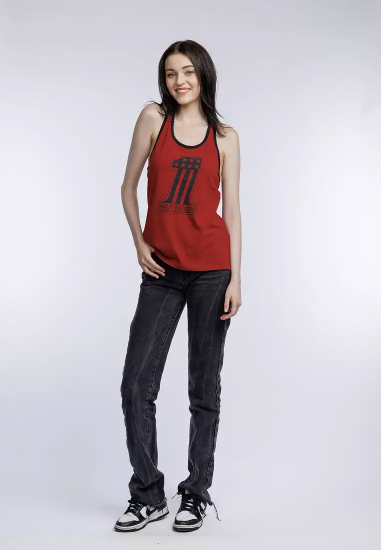 Harley-Davidson National Anthem Twist Back Tank