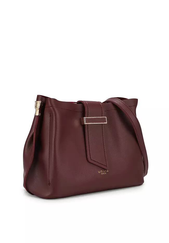 Buy Unisa Faux Leather Sling Bag 2024 Online ZALORA Philippines