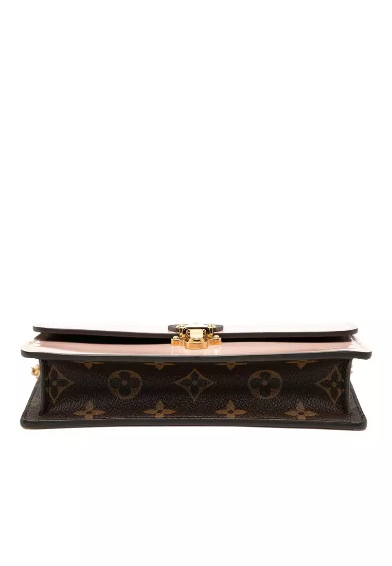Pre-Loved Louis Vuitton Portefeuille Cherrywood Wallet On Chain
