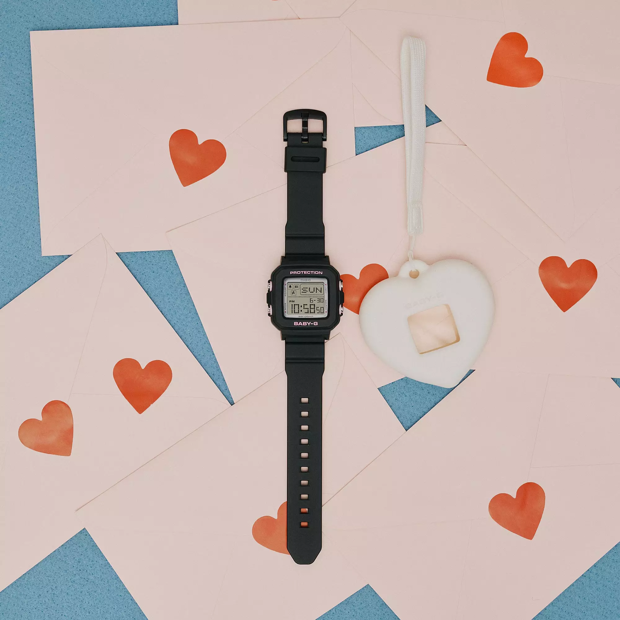 Casio Baby-G Jam Tangan Wanita dengan format Digital BGD-10KH-1DR