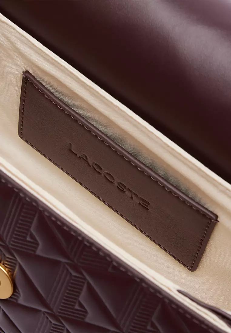 Maheki Embossed Leather Shoulder Bag