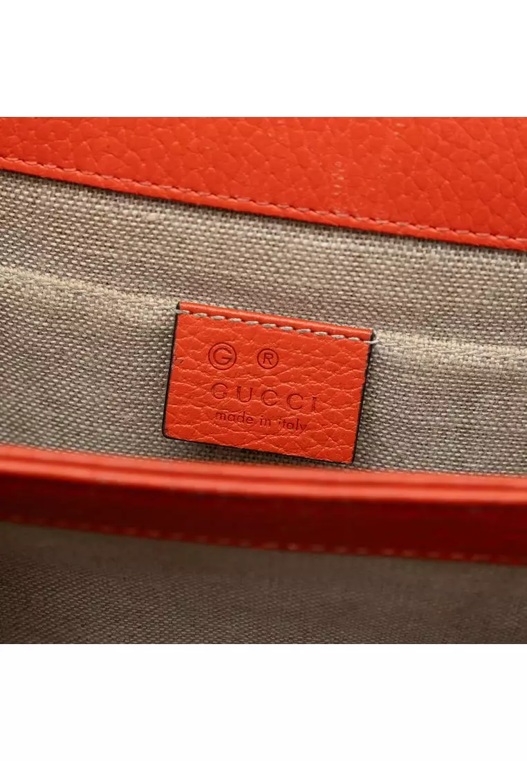 Pre-Loved Gucci Small Dollar Calfskin Interlocking G Crossbody