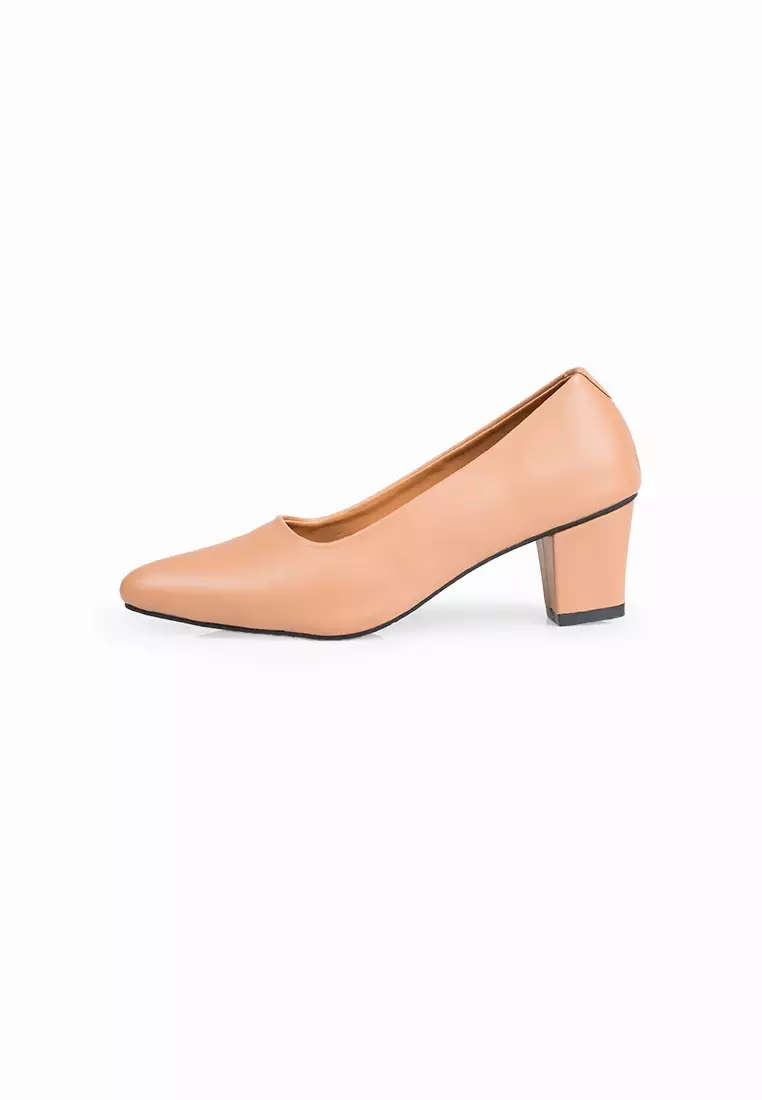 Seis Viola Sepatu Heels Wanita 5 Cm-MOCCA