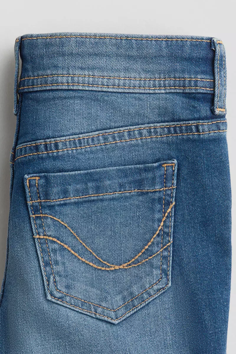 Flared Leg Low Jeans
