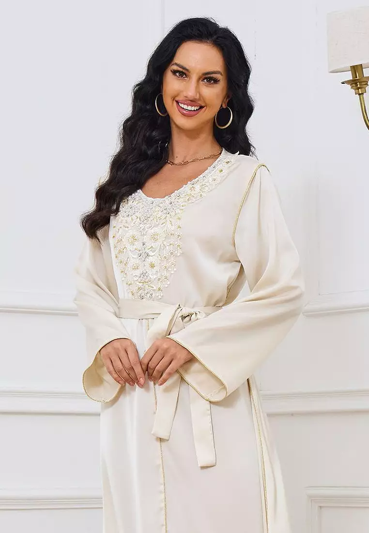 2025 Summer New Product Fashionable and Sexy Slim Fit Waist Wrap Open Backpack Hip Strap Dress for Women CA24021978W