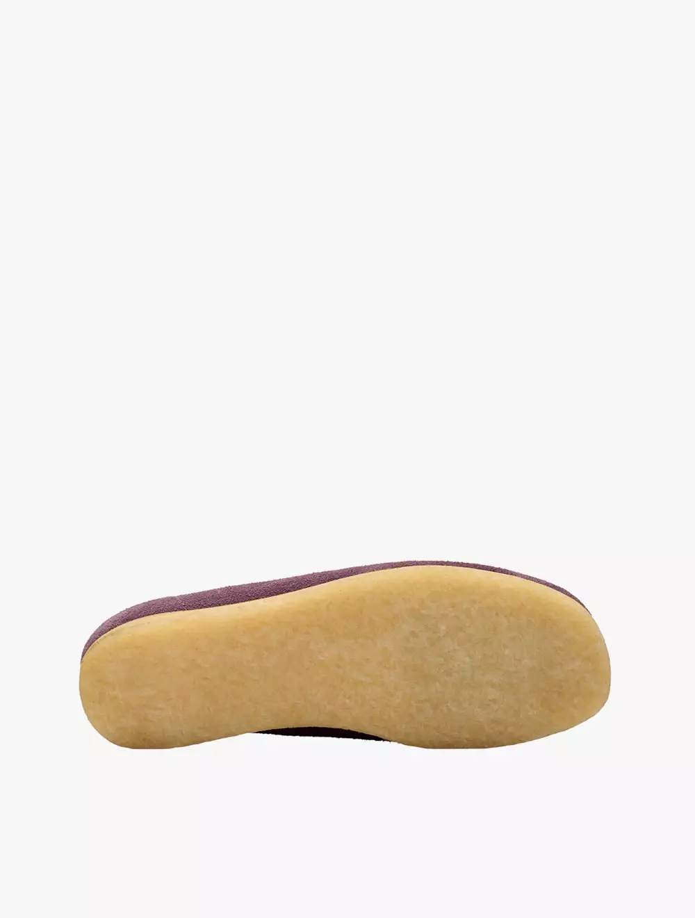 Clarks Wallabee. Plum Suede