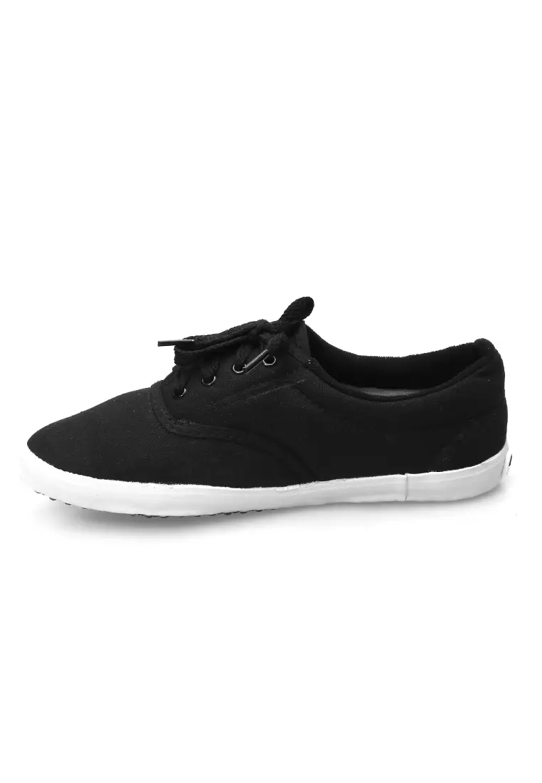 Sepatu PX Style Design Simple Casual - Black